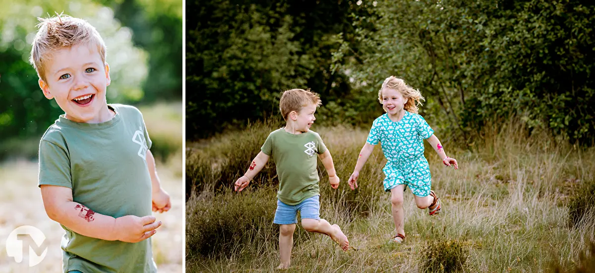 Fotoshoot met kinderen door fotograaf uit regio Tilburg