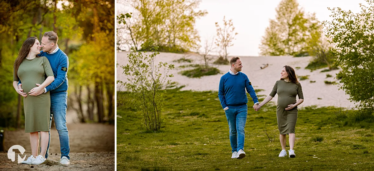 Liefdevolle zwangerschapsfotografie door fotograaf uit Waalwijk.