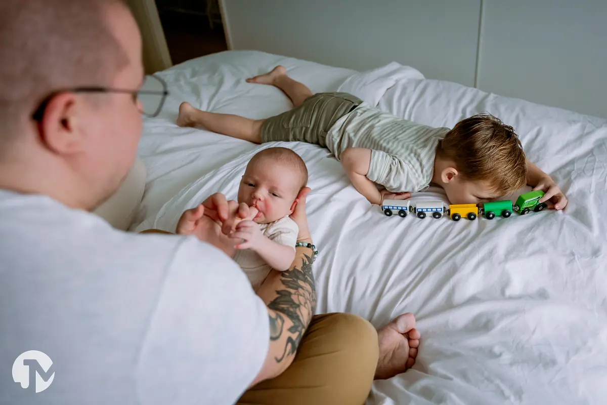 Newborn fotoshoot thuis in Tilburg.