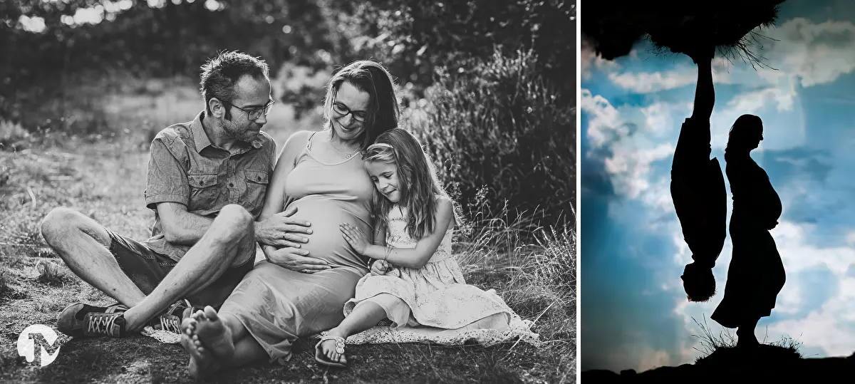 Creatieve zwangerschapssshoot in Brabant
