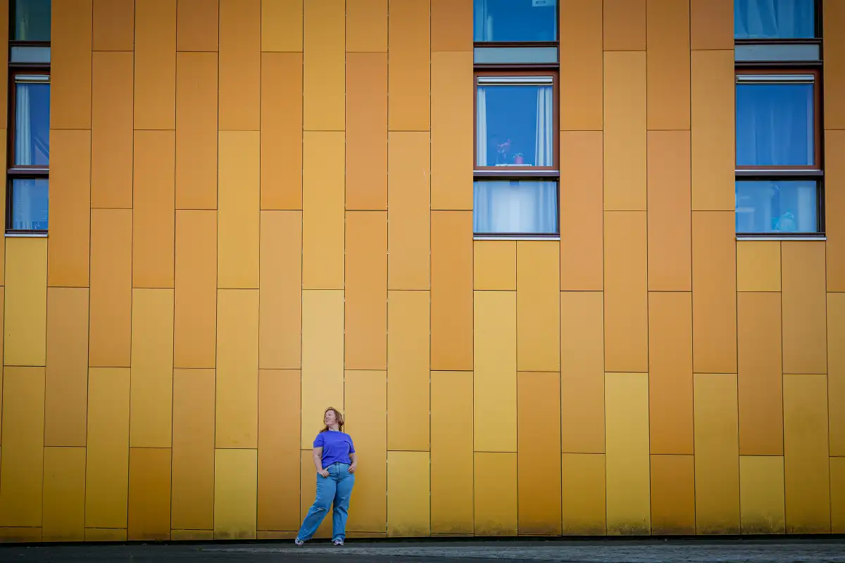 Fotoshoot bij Chassé Promenade in Breda.