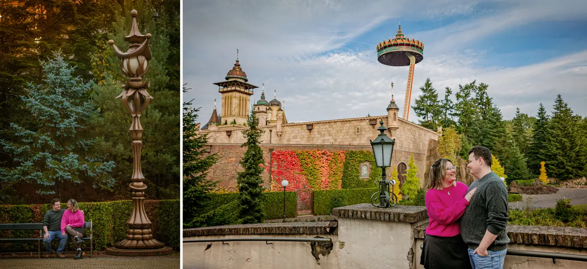 Fotograaf voor fotoshoot in de Efteling.