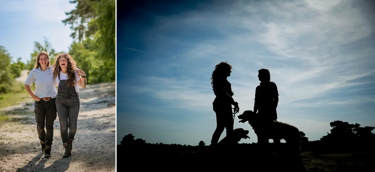 Fotoshoot in de Loonse en Drunense duinen.